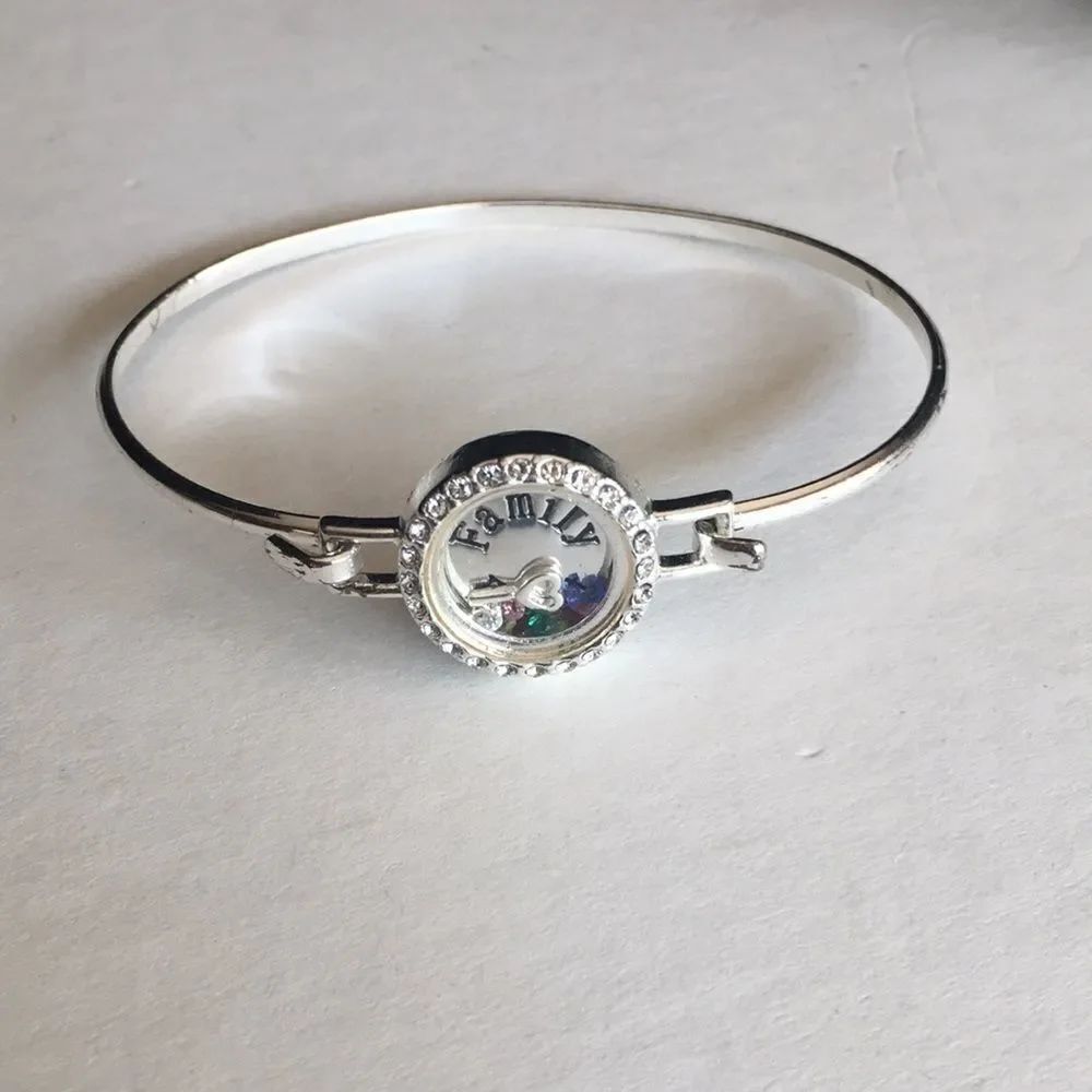 Bundle Sale 3 for $15 | Family First Silver Tone Bracelet